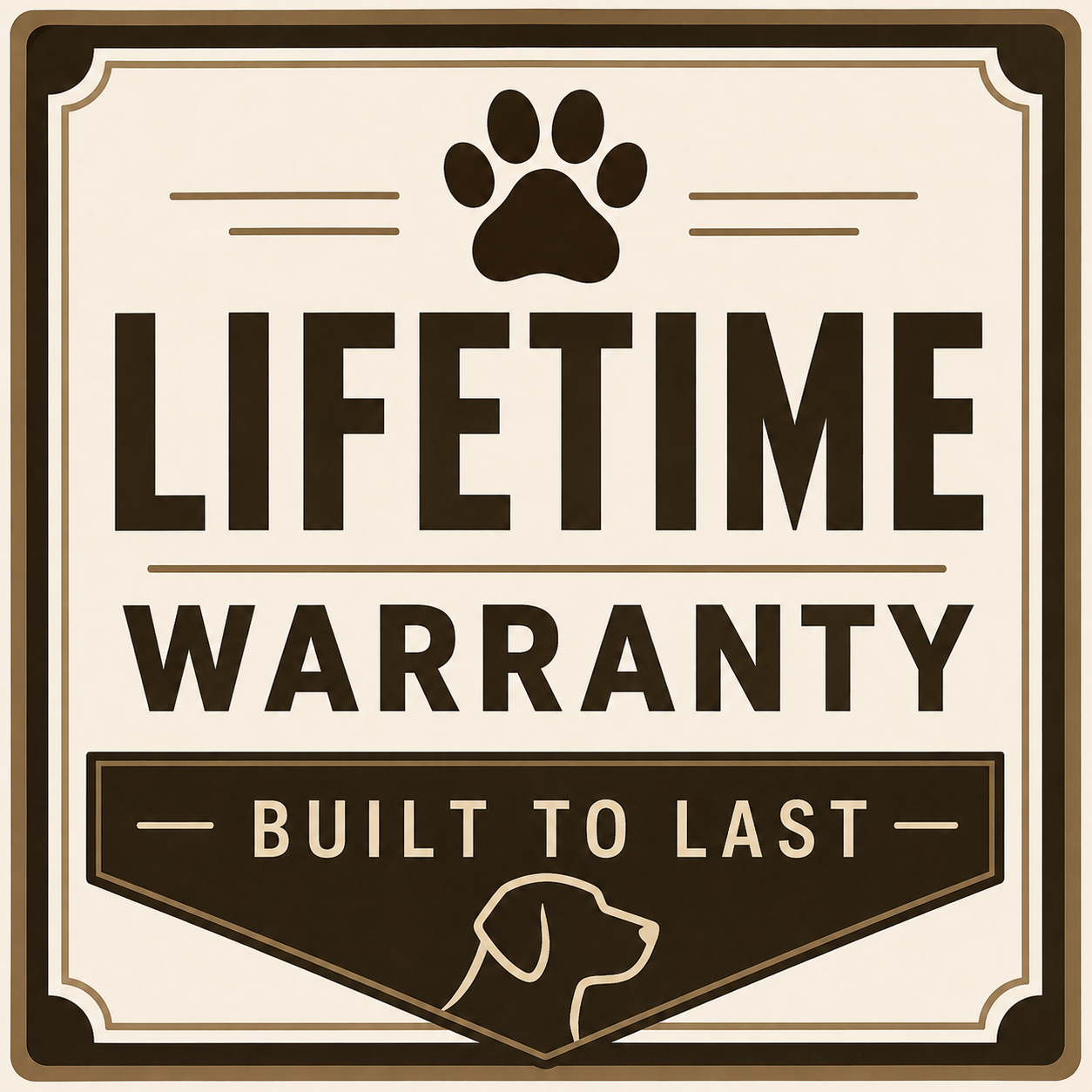 Lifetime Warranty